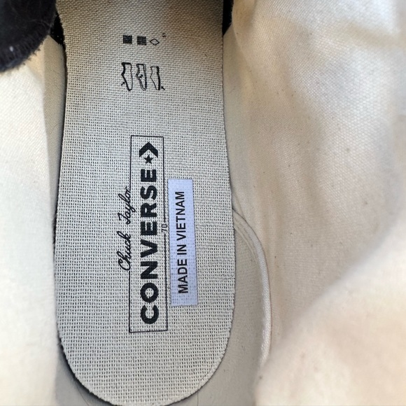 CONVERSE CHUCK TAYLOR 70 HI FEAR OF GOD FOG ESSENTIALS IVORY BLACK 167955C 10.5. - Picture 14 of 14